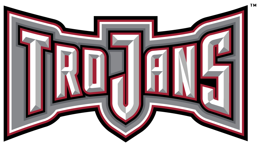 Troy Trojans 2004-2016 Wordmark Logo v3 diy DTF decal sticker